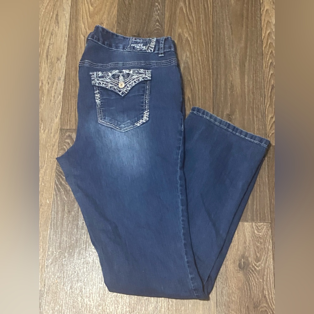 Armani Women's Straight Leg Jeans - Dark Blue - Picture 2 of 6